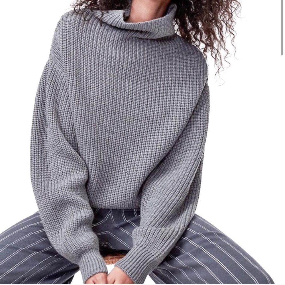 Aritzia Wilfred Montpellier Sweater Mock Neck